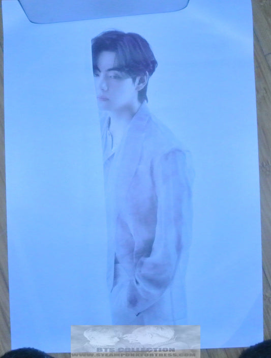 BTS V KIM TAEHYUNG POSTER PROOF DRAPES EXHIBITION SEOUL HYBE INSIGHT MUSEUM NEW