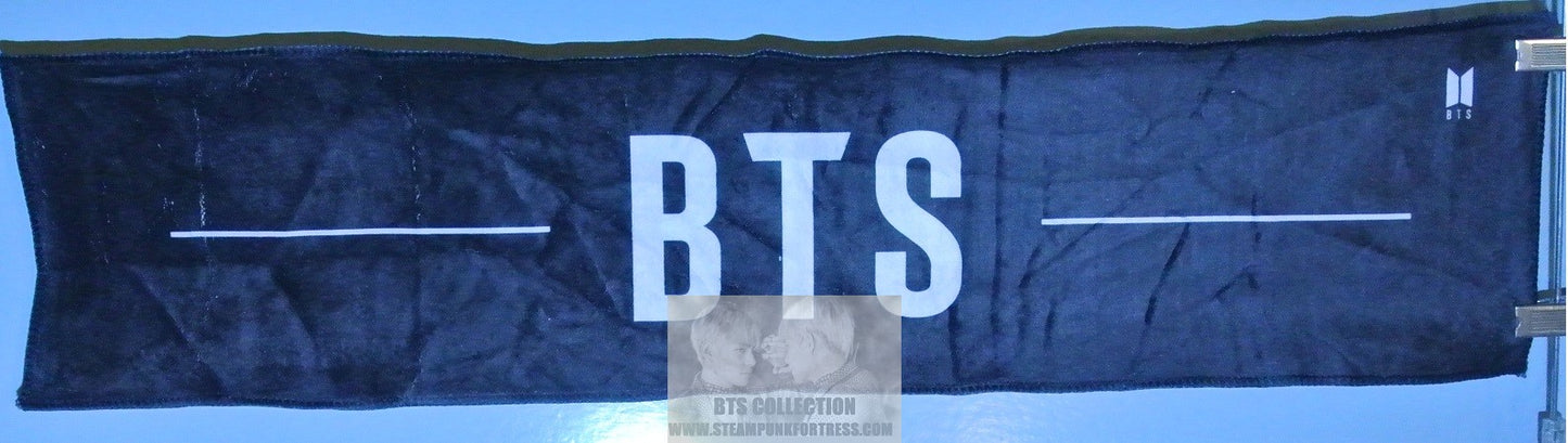 BTS SLOGAN FABRIC GROUP OFFICIAL BEYOND THE SCENE JUNGKOOK V JIMIN RM J-HOPE SUGA JIN BANNER SIGN LIMITED EDITION