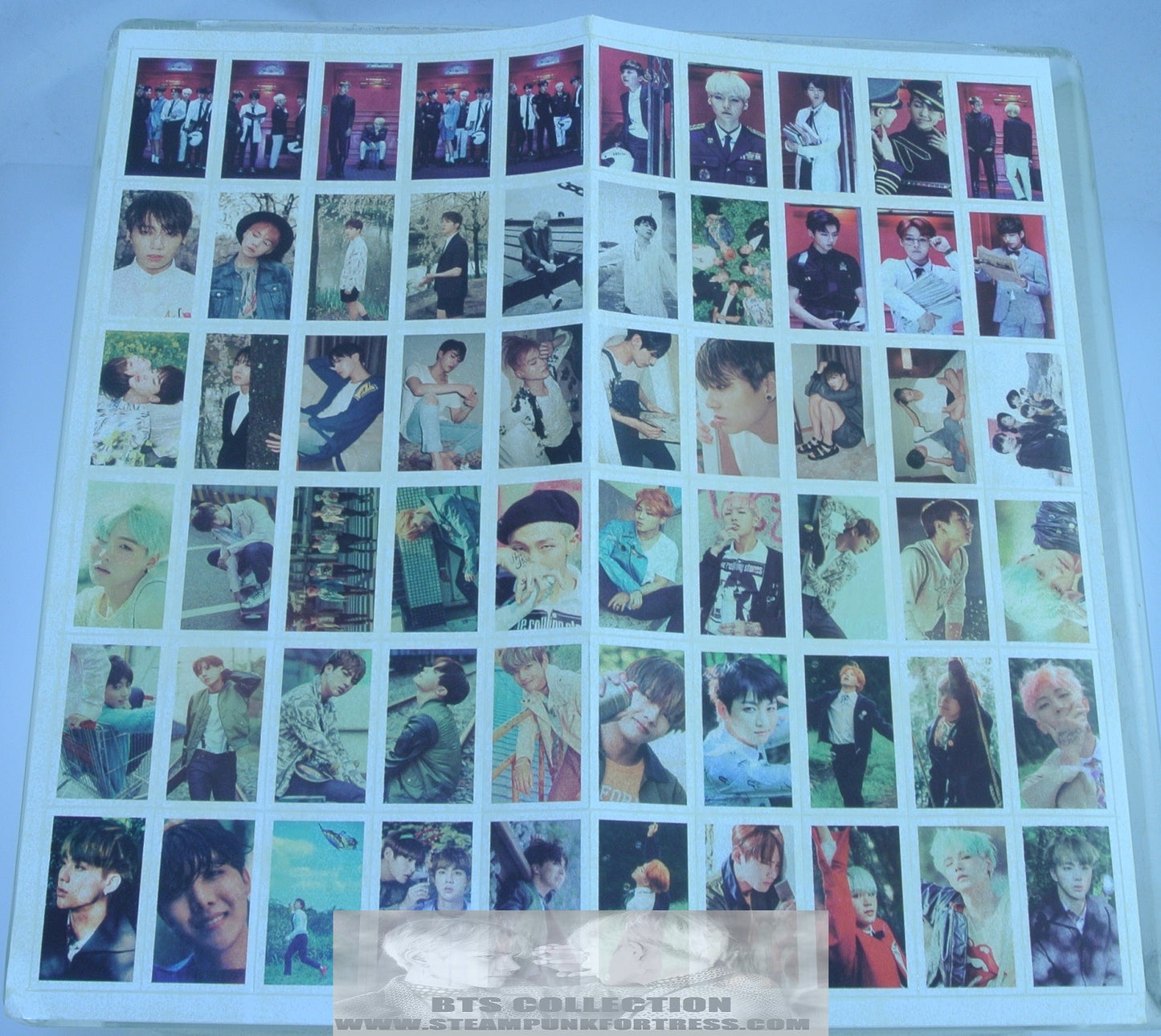 BTS STICKER SHEET DOPE ERA 60 STICKERS INDIVIDUAL JUNGKOOK V JIMIN RM J-HOPE SUGA JIN