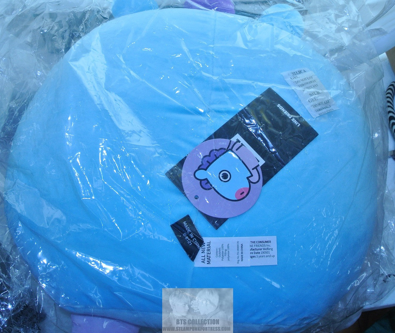 BTS PILLOW PLUSH STUFFY BT21 CUSHION THROW MANG J-HOPE JUNG HOSEOK NEW OFFICIAL MERCHANDISE