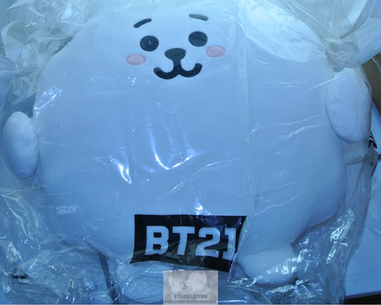 BTS PILLOW PLUSH STUFFY BT21 CUSHION THROW RJ JIN KIM SEOKJIN NEW OFFICIAL MERCHANDISE