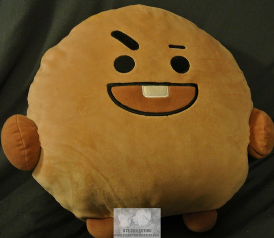 BTS PILLOW PLUSH STUFFY BT21 CUSHION THROW SHOOKY SUGA MIN YOONGI OFFICIAL MERCHANDISE