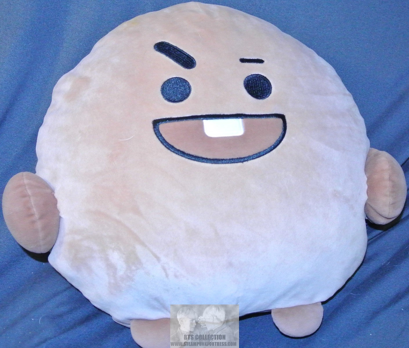 BTS PILLOW PLUSH STUFFY BT21 CUSHION THROW SHOOKY SUGA MIN YOONGI OFFICIAL MERCHANDISE