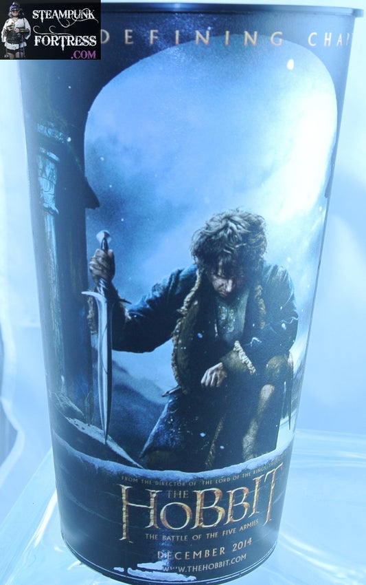 THE HOBBIT BATTLE OF THE FIVE ARMIES MOVIE SOUVENIR CUP TUMBLER MARTIN FREEMAN