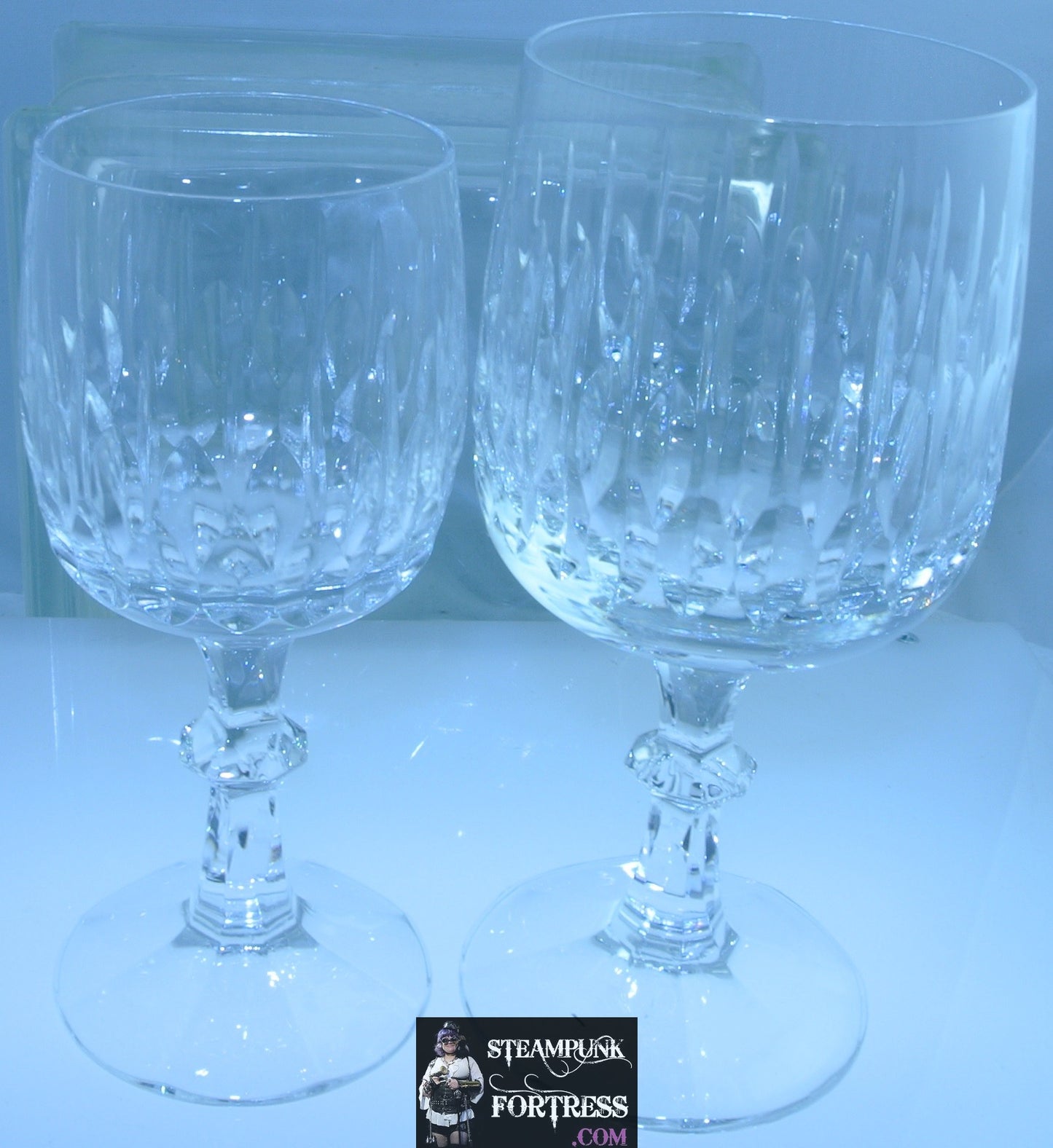 GLASSWARE CRYSTAL GLASSES 15 LARGE SMALL SET MID CENTURY MODERN