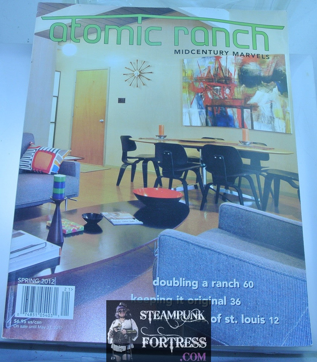 MAGAZINE ATOMIC RANCH SPRING 2012 MID CENTURY MODERN HOMES DESIGNS