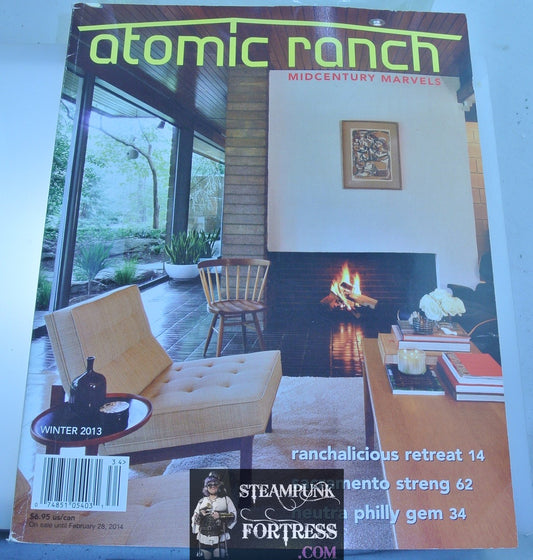 MAGAZINE ATOMIC RANCH WINTER 2013 MID CENTURY MODERN HOMES DESIGNS