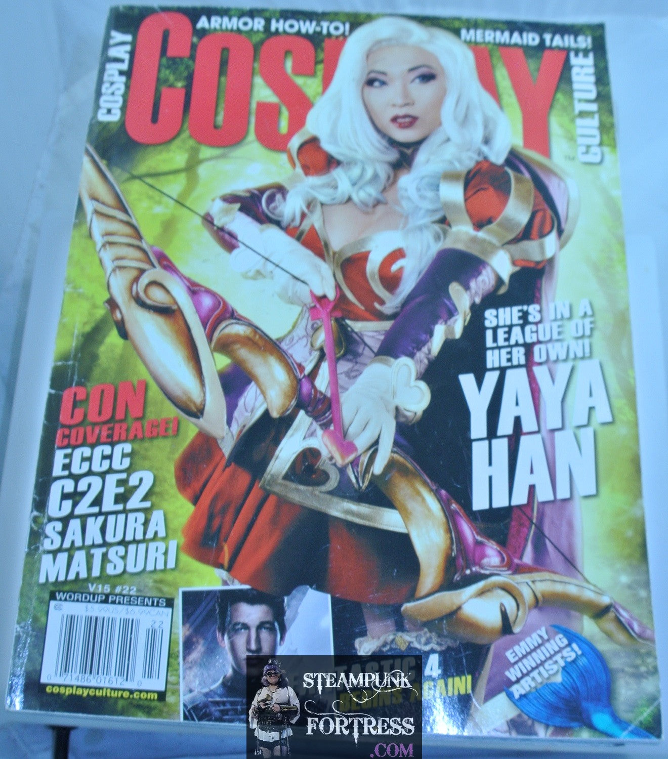 MAGAZINE COSPLAY CULTURE VOL 15 #22 YAYA HAN SAKURA MATSURI ARMOR HOW TO MERMAID TAILS