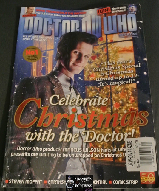 DOCTOR WHO DR WHO MAGAZINE UK #441 MATT SMITH CELEBRATE CHRISTMAS WITH THE DOCTOR