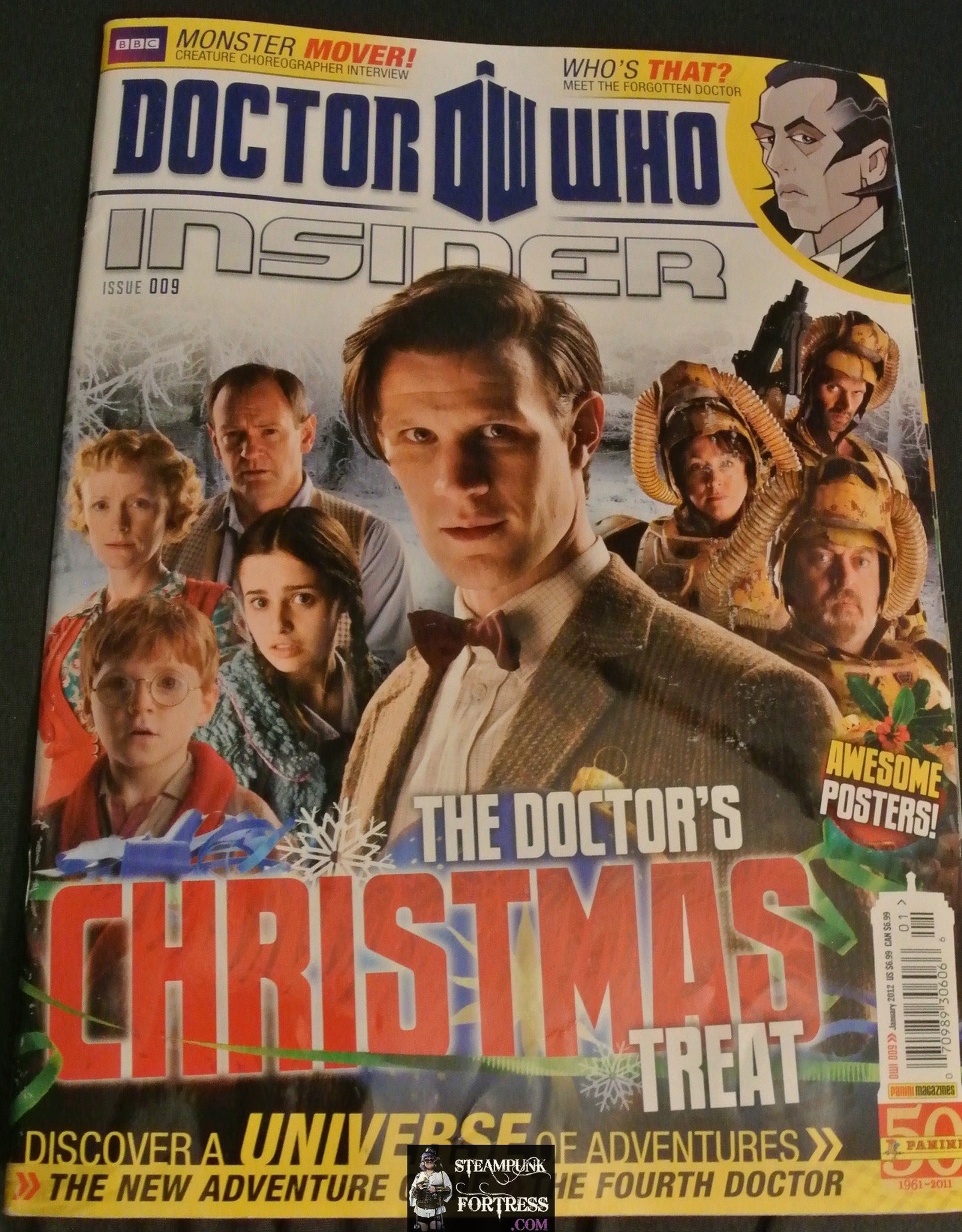 DOCTOR WHO INSIDER DR WHO MAGAZINE UK #9 MATT SMITH THE DOCTORS CHRISTMAS TREAT