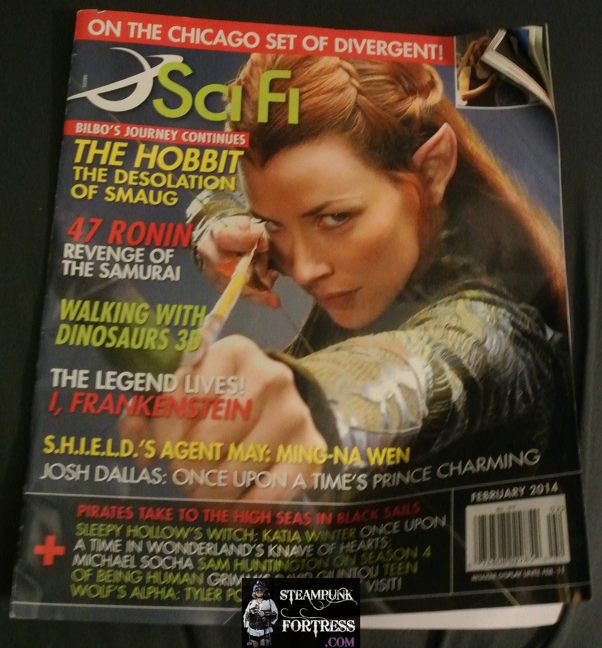 SCI FI MAGAZINE FEBRUARY 2014 THE HOBBIT DESOLATION OF SMAUG CATE BLANCHETT