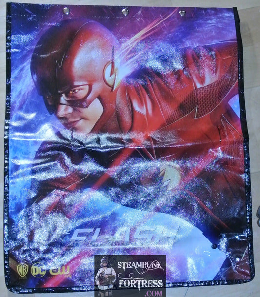 BAG SDCC SAN DIEGO COMIC CON THE FLASH 2018 GRANT GUSTIN TOTE BAG SWAG BACKPACK DC COMICS WB CW