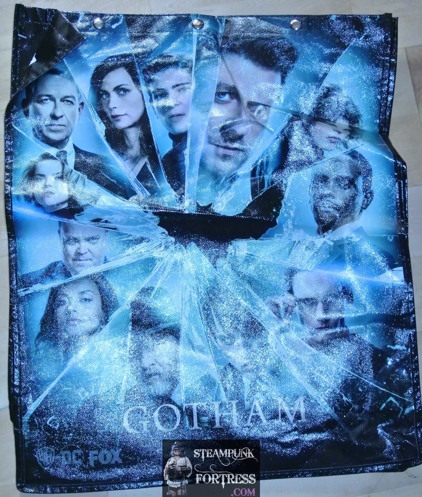 BAG SDCC SAN DIEGO COMIC CON GOTHAM 2017 BENJAMIN MCKENZIE TOTE BAG SWAG BACKPACK DC COMICS WB CW