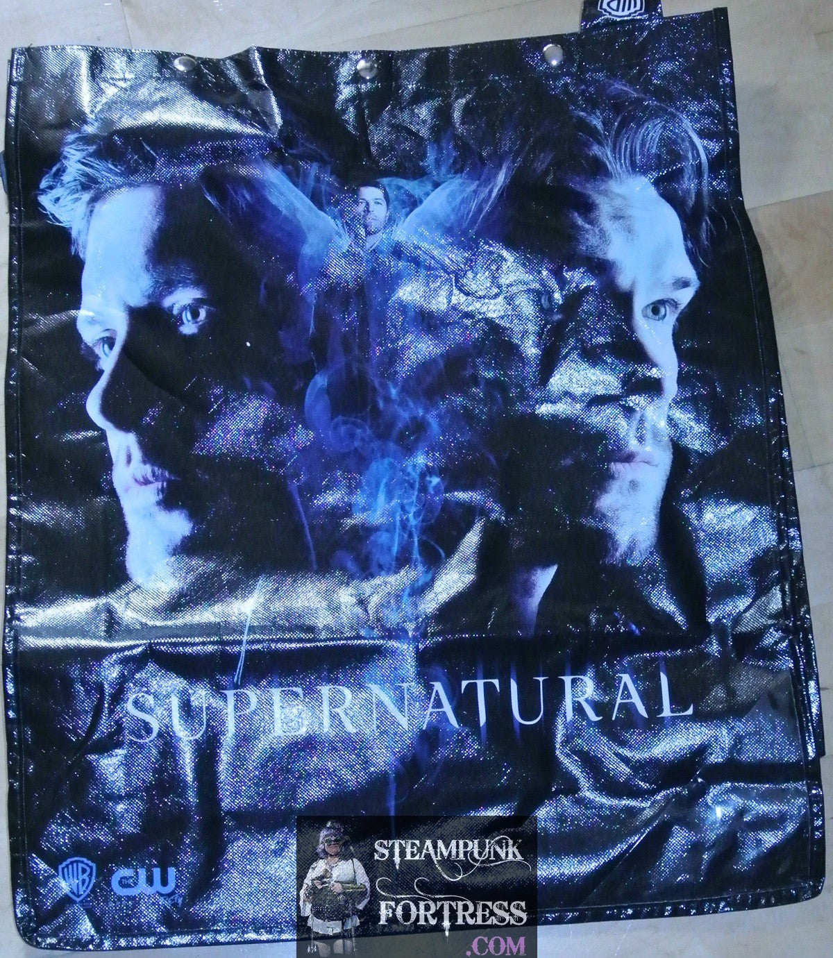 BAG SDCC SAN DIEGO COMIC CON SUPERNATURAL 2018 JENSEN ACKLES JARED PADALECKI TOTE BAG SWAG BACKPACK CW