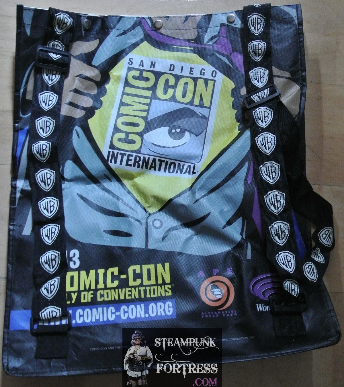 BAG SDCC SAN DIEGO COMIC CON 2013 THE VAMPIRE DIARIES TOTE BAG SWAG BACKPACK CW