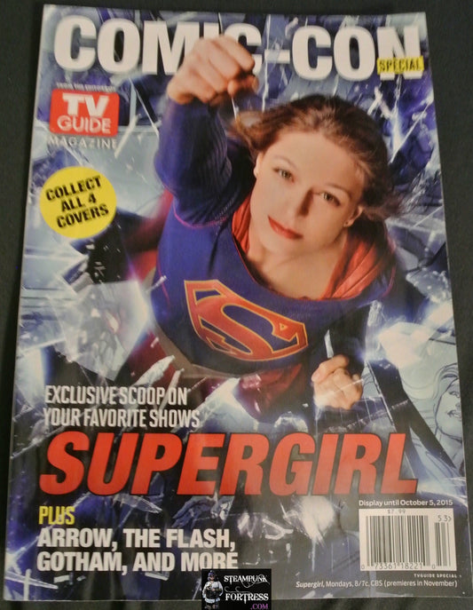 TV GUIDE 2015 SUPERGIRL MELISSA BENOIST SDCC SAN DIEGO COMIC CON SPECIAL EDITION