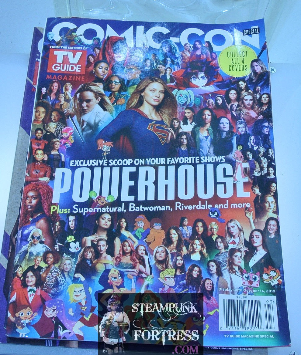 MAGAZINE TV GUIDE 2019 SUPERGIRL MELISSA BENOIST SDCC SAN DIEGO COMIC CON SPECIAL EDITION