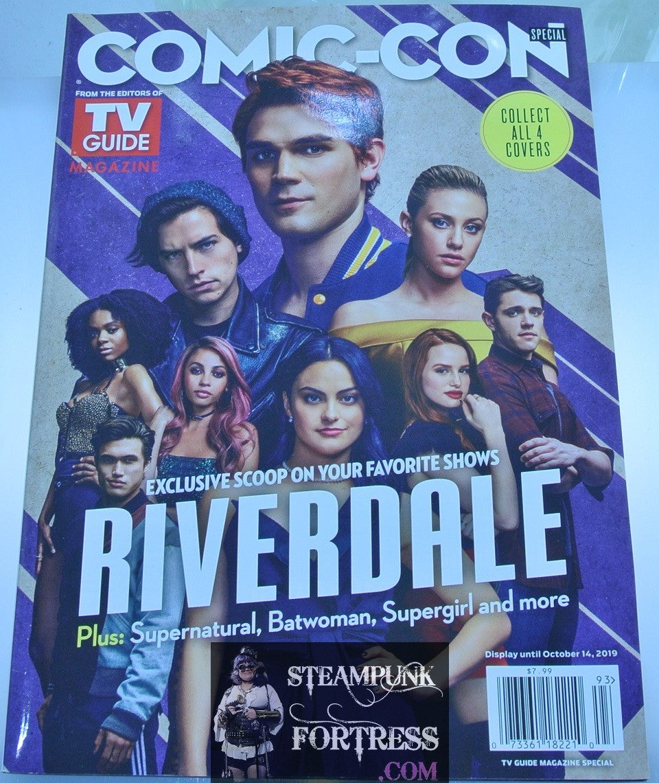 MAGAZINE TV GUIDE 2019 RIVERDALE SDCC SAN DIEGO COMIC CON SPECIAL EDITION