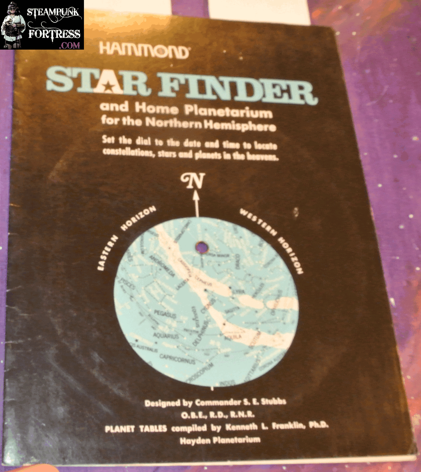 VINTAGE 1977 HAMMOND STAR FINDER HOME PLANETARIUM NORTHERN HEMISPHERE ASTRONOMY