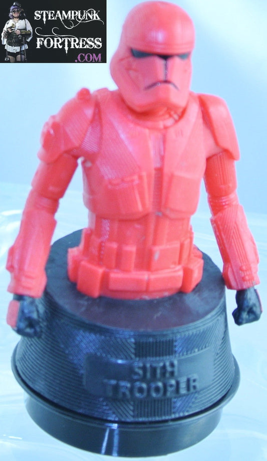 STAR WARS RED SITH TROOPER STORMTROOPER CUP TOPPER MOVIE SOUVENIR CAKE WEDDING STANDEE FIGURINE CE ZINE LUCASFILMS LUCAS FILMS