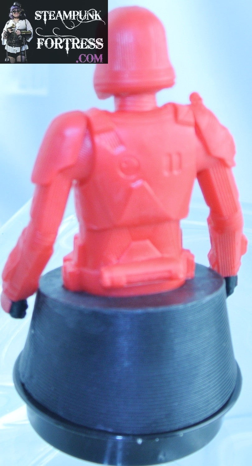 STAR WARS RED SITH TROOPER STORMTROOPER CUP TOPPER MOVIE SOUVENIR CAKE WEDDING STANDEE FIGURINE CE ZINE LUCASFILMS LUCAS FILMS