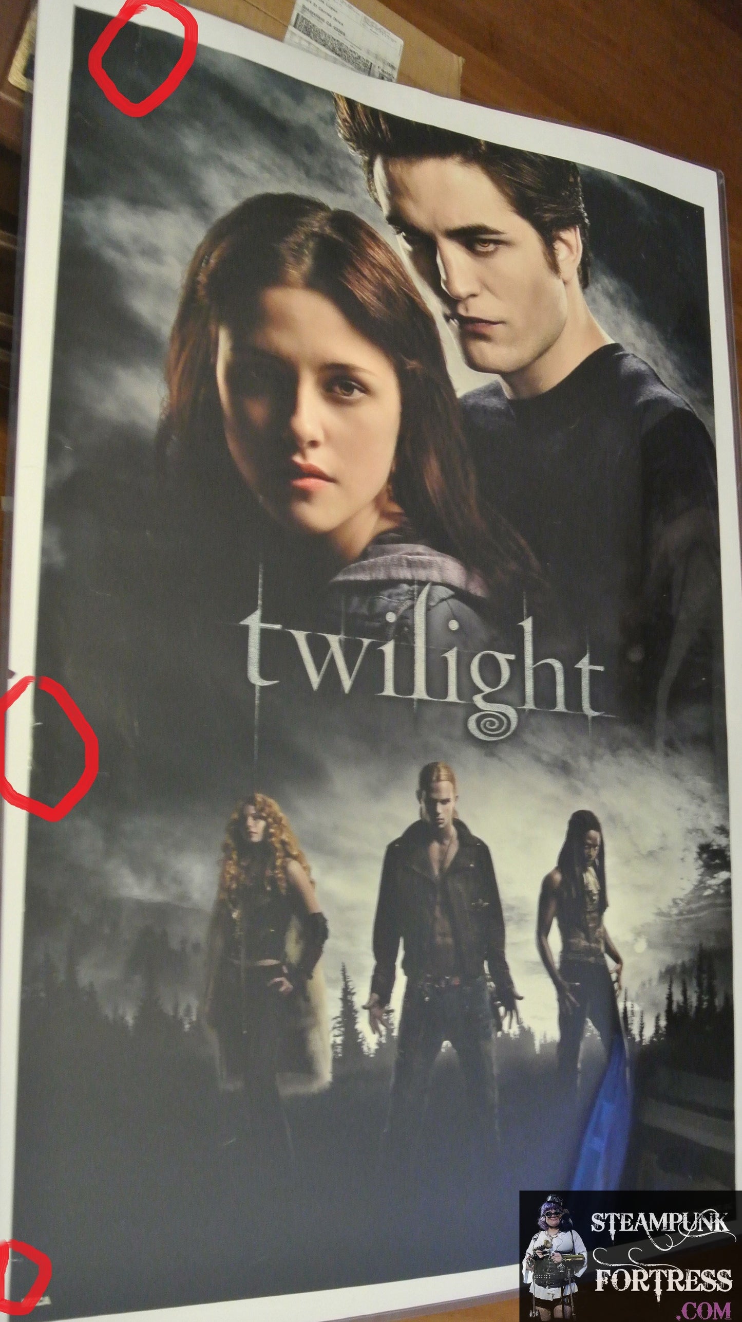 TWILIGHT POSTER 5 SHOT EDWARD BELLA JAMES VICTORIA LAURENT ROBERT PATTINSON KRISTEN STEWART