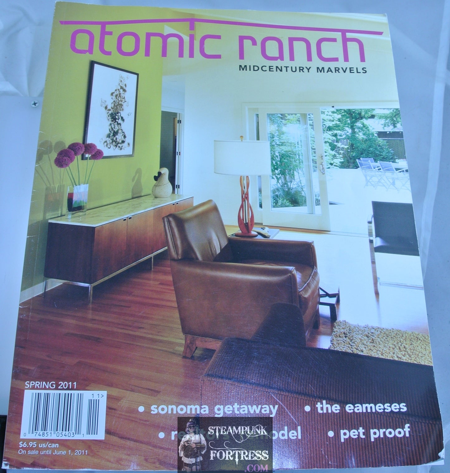 ATOMIC RANCH MAGAZINE SPRING 2011 MID CENTURY MODERN HOMES DESIGNS