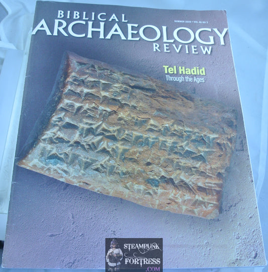BIBLICAL ARCHAEOLOGY REVIEW MAGAZINE SUMMER 2020 TEL HADID THROUGH THE AGES VERY GOOD