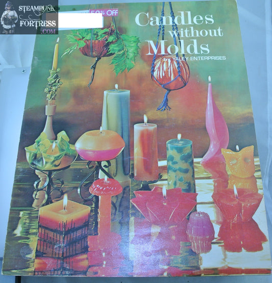 CANDLES WITHOUT MOLDS BOOK GOOD KIDS CRAFTS YALEY PAPERBACK