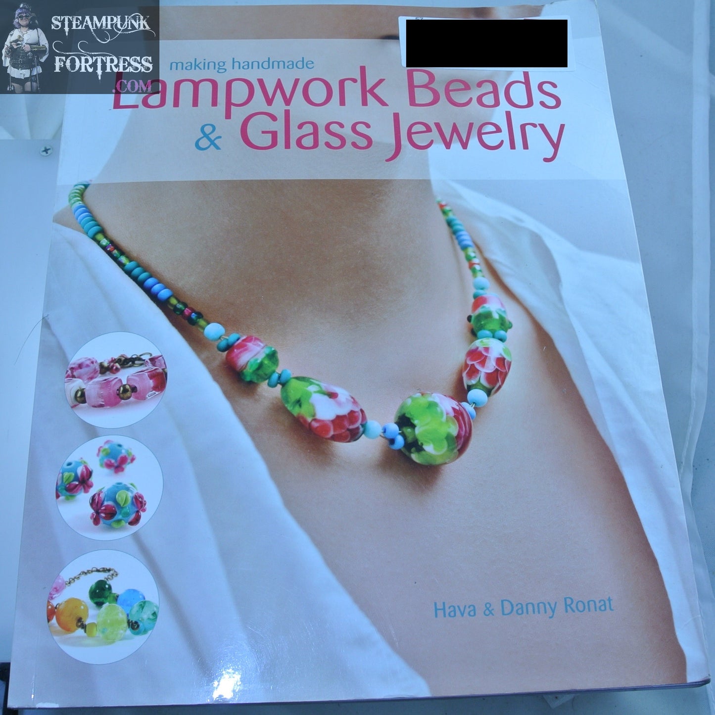 MAKING HANDMADE LAMPWORK BEADS & GLASS JEWELRY BOOK JEWELRY MAKING PAPERBACK VERY GOOD