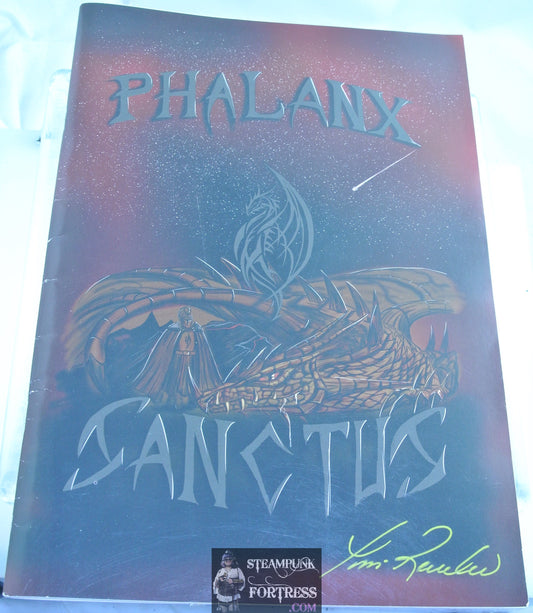 PHALANX SANCTUS TIM REVELES GRAPHIC NOVEL COMIC BOOK SIGNED AUTOGRAPHED SIGNATURE