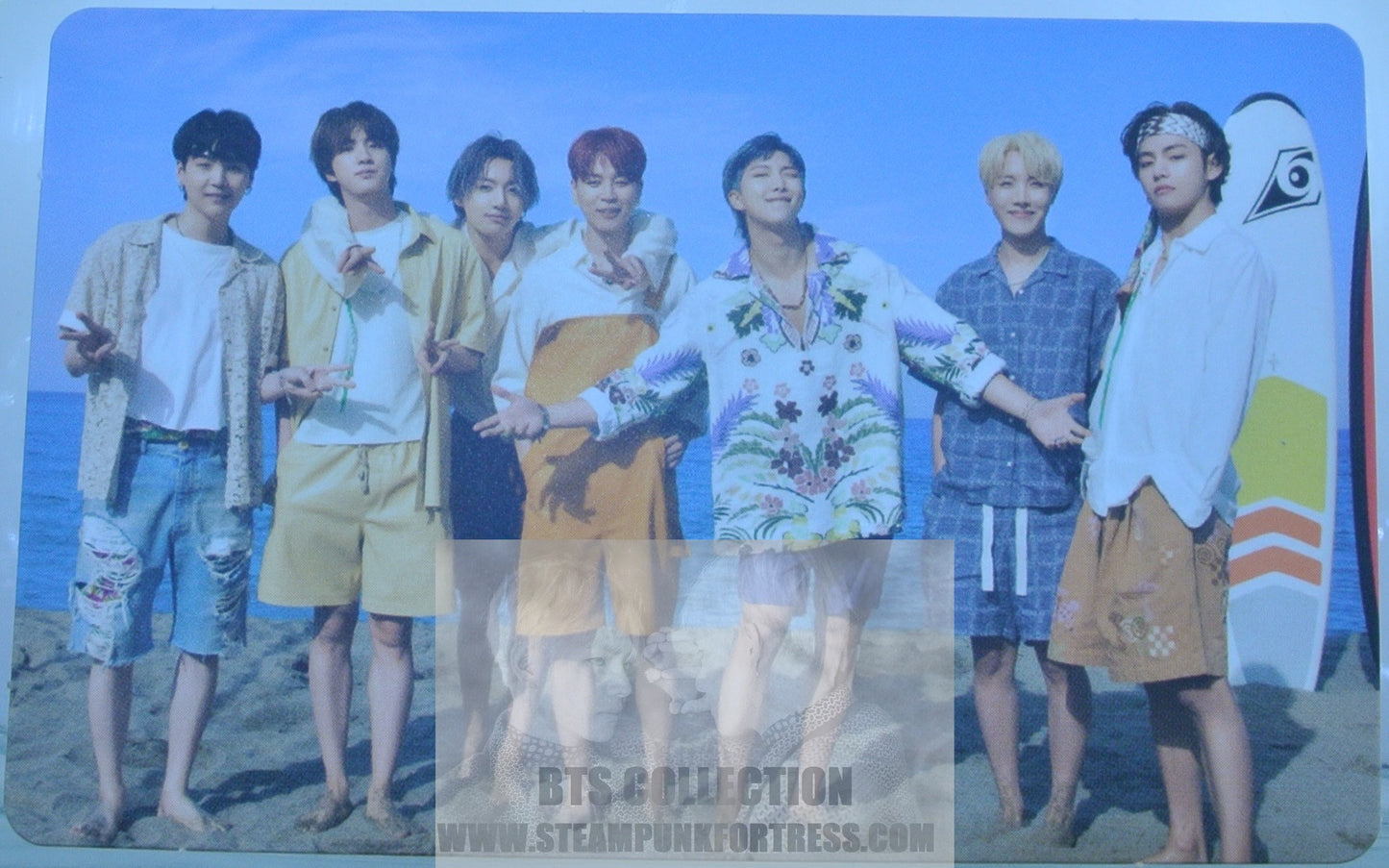 BTS BUTTER GROUP PEACHES BEACH JIN SUGA J-HOPE RM JIMIN V JUNGKOOK PHOTOCARD PHOTO CARD RELEASE NEW OFFICIAL MERCHANDISE