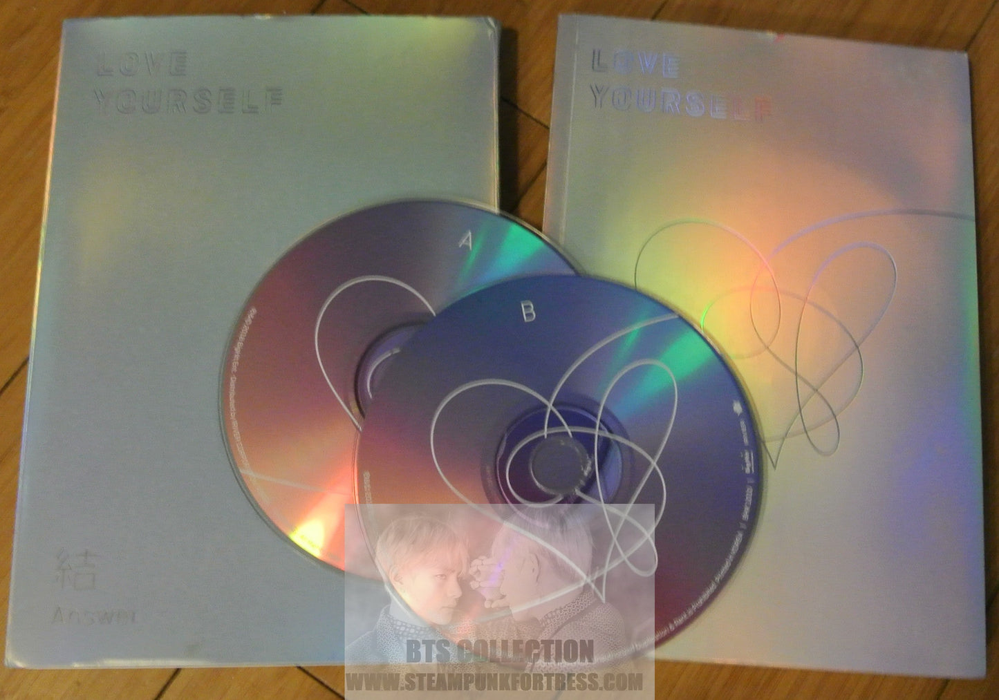 BTS ALBUM LOVE YOURSELF ANSWER 2 CDS VER F PHOTOBOOK JIN SUGA J-HOPE RM JIMIN V JUNGKOOK OFFICIAL MERCHANDISE