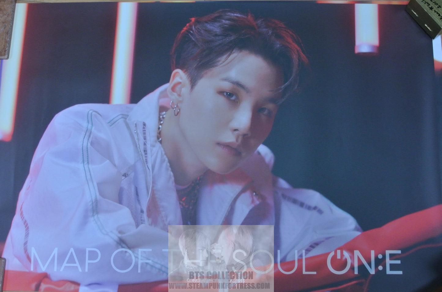 BTS SUGA MIN YOONGI YOON-GI POSTER PHOTO FROM MAP OF THE SOUL ON:E ONE BOOK SPECIAL 2 SET FIRST EDITION LIMITED VERSION NEW OFFICIAL MERCHANDISE 24" X 36"