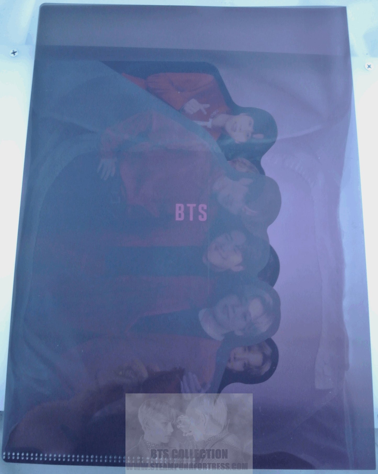 BTS MAP OF THE SOUL ON:E ONE FOLDER HEARTS JIN SUGA J-HOPE RM JIMIN V JUNGKOOK OFFICIAL MERCHANDISE