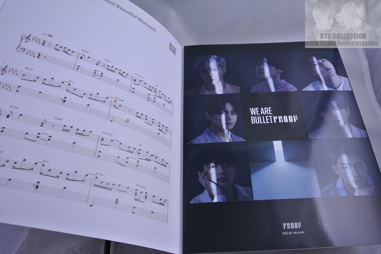 BTS YET TO COME PIANO SHEET MUSIC ANTHOLOGY #4 V JUNGKOOK JIMIN RM SUGA J-HOPE JIN NEW OFFICIAL MERCHANDISE