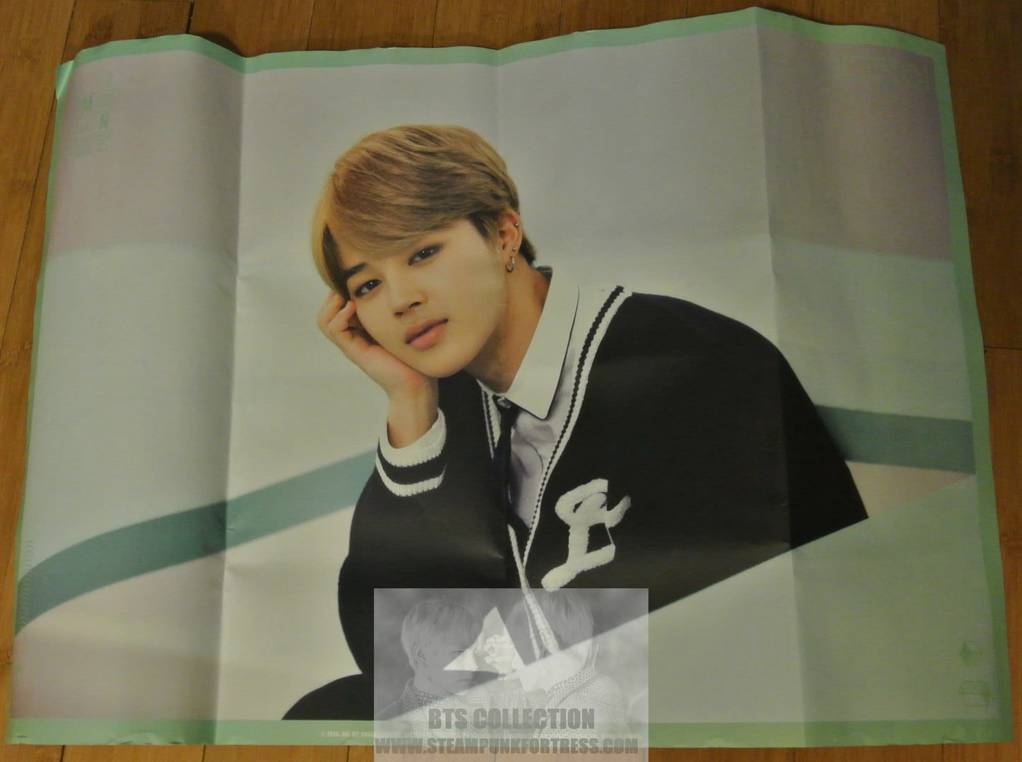 BTS JIMIN PARK JIM-IN POSTER PHOTO 3RD MUSTER FIRST EDITION LIMITED 2016 OFFICIAL MERCHANDISE 20" X 28.75"