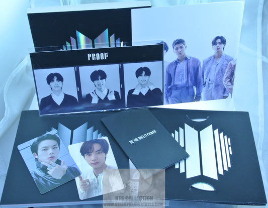 BTS ALBUM PROOF COMPACT EDITION JIN ART OF PROOF TRIPTYCH PC PHOTOCARD PHOTO CARD POSTER PHOTOBOOK JIN SUGA J-HOPE RM JIMIN V JUNGKOOK OFFICIAL MERCHANDISE NEW