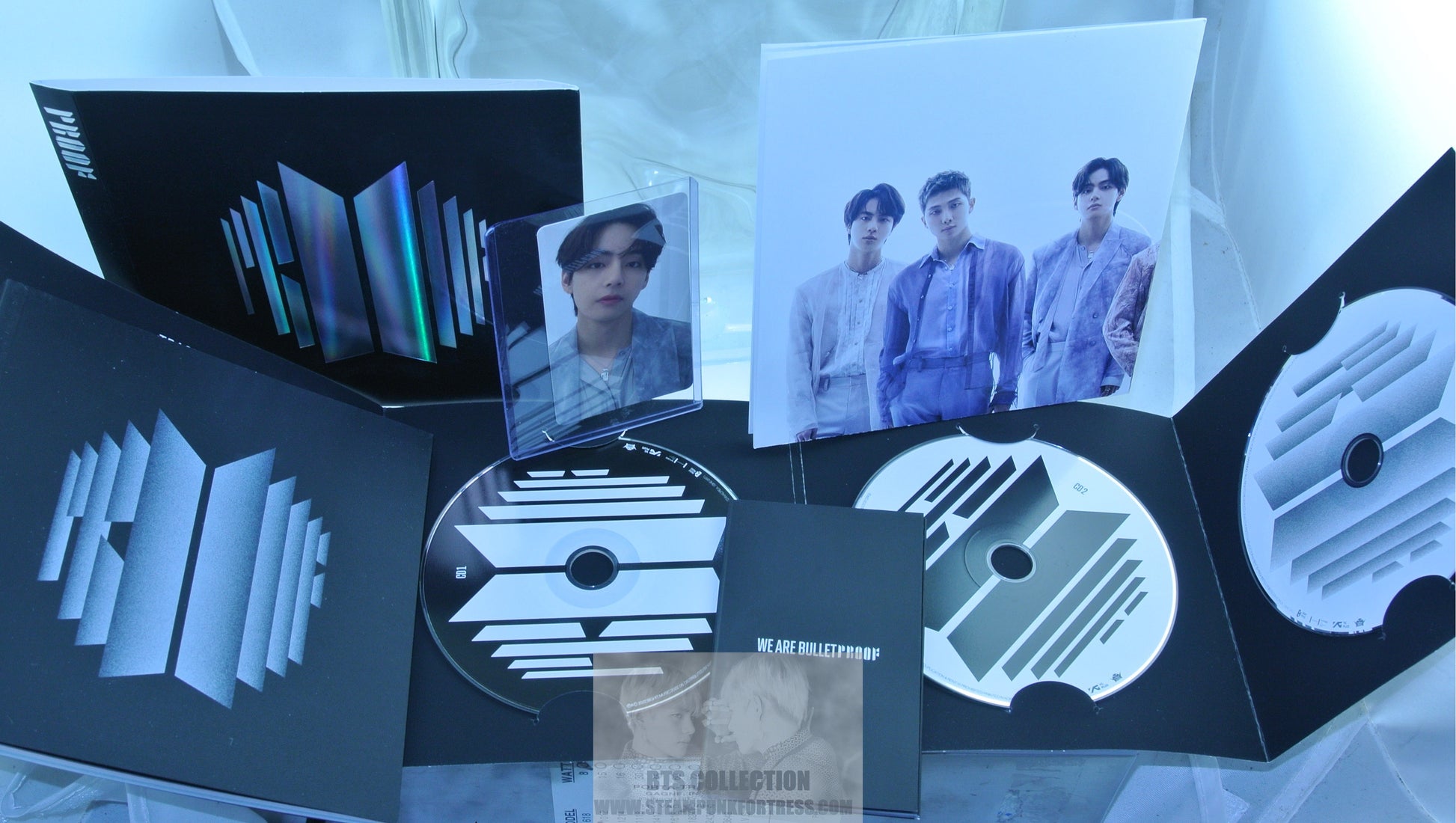 K-POP BTS NEW Album Proof (Compact Edition) [1 Photobook + 3 CDs ]