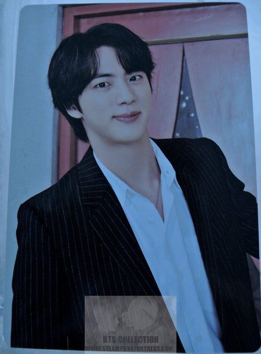 BTS JIN KIM SEOKJIN SEOK-JIN 2021 PERMISSION TO DANCE ON STAGE PTD #1 OF 8 PHOTOCARD PHOTO CARD NEW OFFICIAL MERCHANDISE