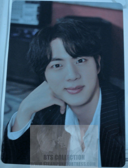 BTS PHOTOCARD PTD 2021 JIN KIM SEOKJIN SEOK-JIN PERMISSION TO DANCE ON STAGE #4 OF 8 PHOTO CARD NEW OFFICIAL MERCHANDISE