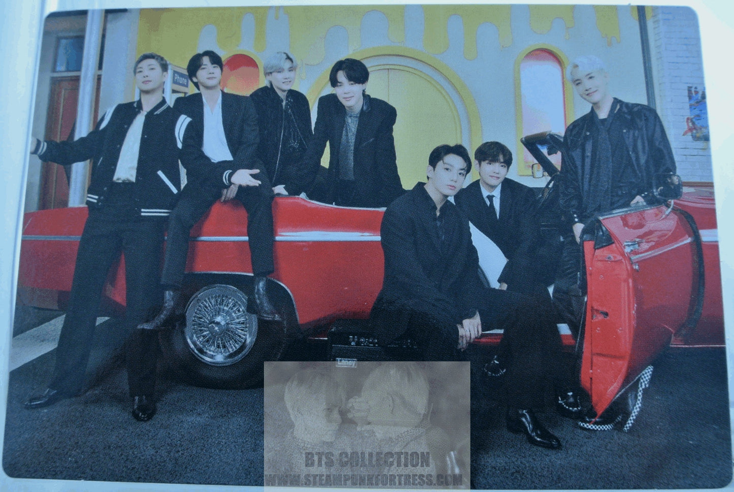 BTS PERMISSION TO DANCE PTD ON STAGE SEOUL JIN SUGA J-HOPE RM JIMIN V JUNGKOOK GROUP #1 OF 2 LIMITED EDITION PHOTOCARD PHOTO CARD PC NEW OFFICIAL MERCHANDISE