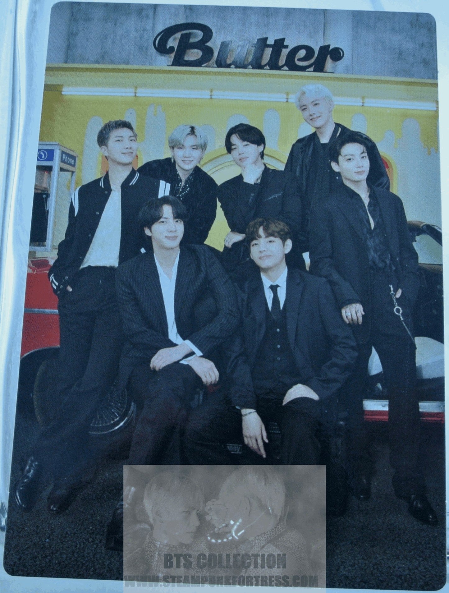 BTS PERMISSION TO DANCE PTD ON STAGE SEOUL JIN SUGA J-HOPE RM JIMIN V JUNGKOOK GROUP #2 OF 2 LIMITED EDITION PHOTOCARD PHOTO CARD PC NEW OFFICIAL MERCHANDISE