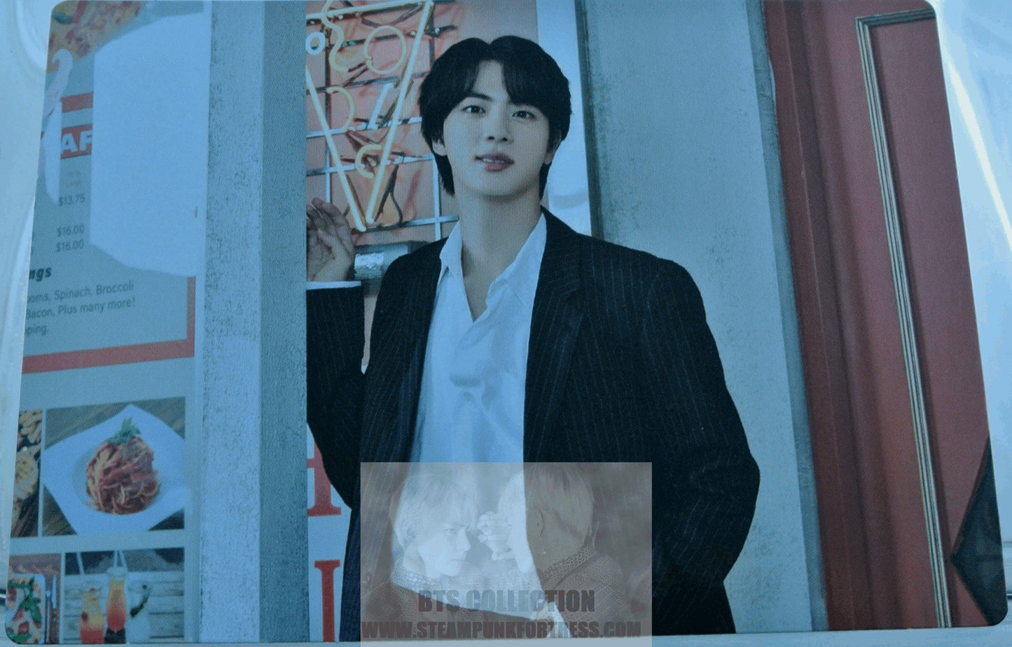 BTS JIN KIM SEOKJIN SEOK-JIN 2022 PERMISSION TO DANCE ON STAGE SEOUL PTD #2 OF 4 PHOTOCARD PHOTO CARD NEW OFFICIAL MERCHANDISE