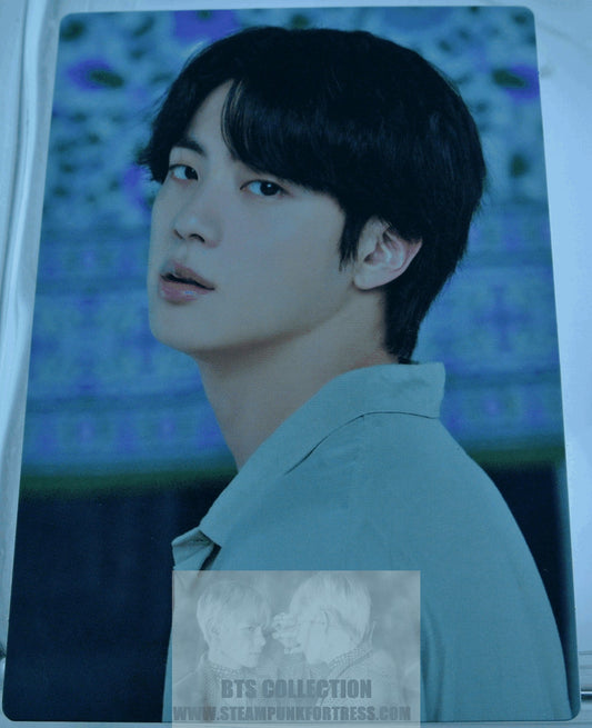 BTS JIN KIM SEOKJIN SEOK-JIN 2022 PERMISSION TO DANCE ON STAGE SEOUL PTD #4 OF 4 PHOTOCARD PHOTO CARD NEW OFFICIAL MERCHANDISE