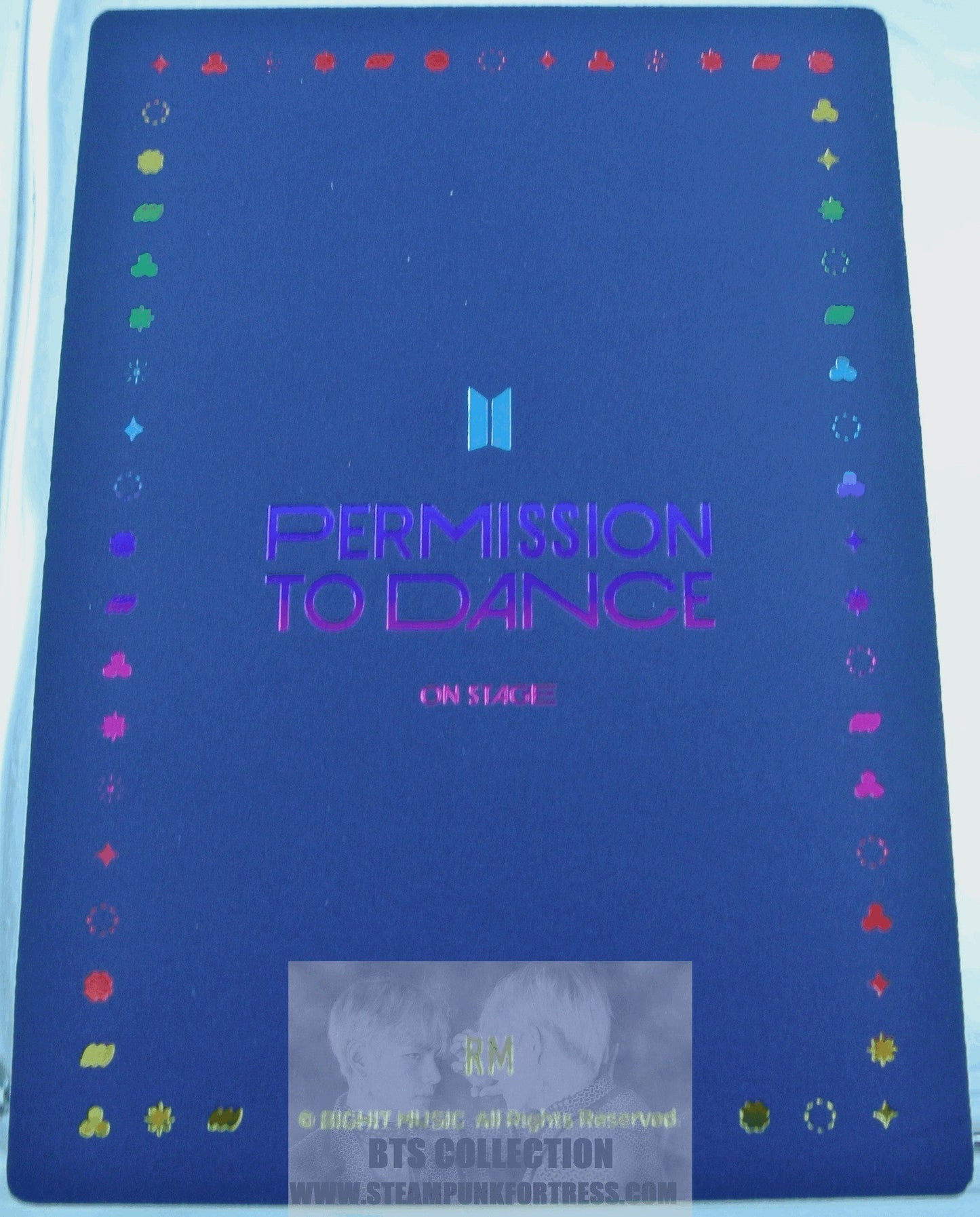 BTS RM KIM NAMJOON NAM-JOON 2022 PERMISSION TO DANCE ON STAGE SEOUL PTD SPECIAL HOLOGRAM LIMITED EDITION PHOTOCARD PHOTO CARD NEW OFFICIAL MERCHANDISE