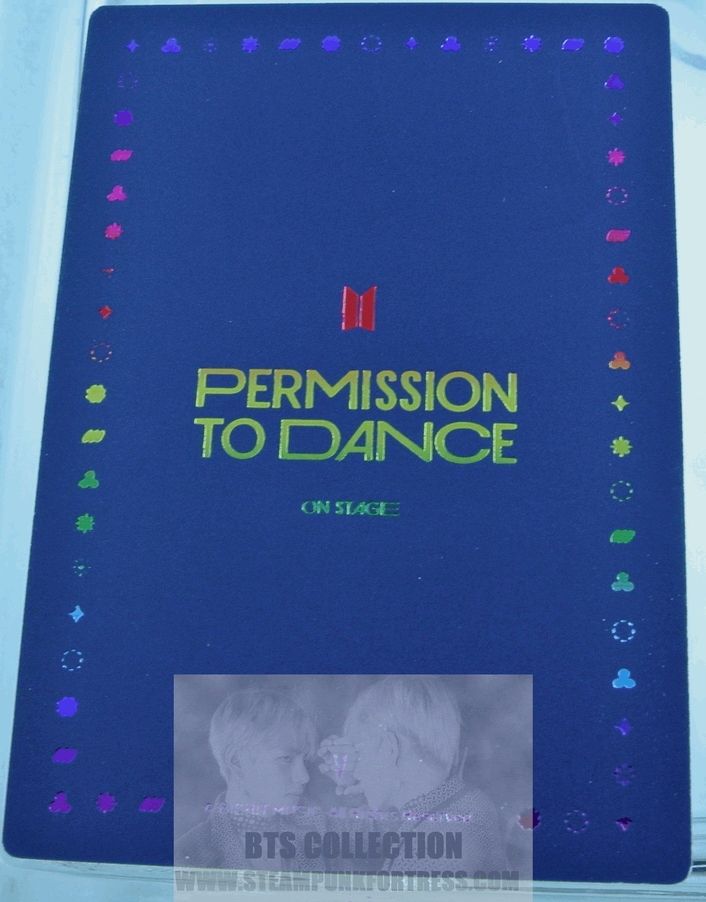 BTS V KIM TAEHYUNG TAE-HYUNG PTD 2022 PERMISSION TO DANCE ON STAGE SEOUL PTD SPECIAL HOLOGRAM LIMITED EDITION PHOTOCARD PHOTO CARD NEW OFFICIAL MERCHANDISE