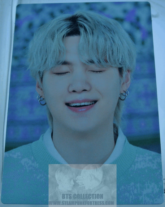 BTS SUGA MIN YOONGI YOON-GI PTD 2022 PERMISSION TO DANCE ON STAGE SEOUL #4 OF 4 PHOTOCARD PHOTO CARD NEW OFFICIAL MERCHANDISE