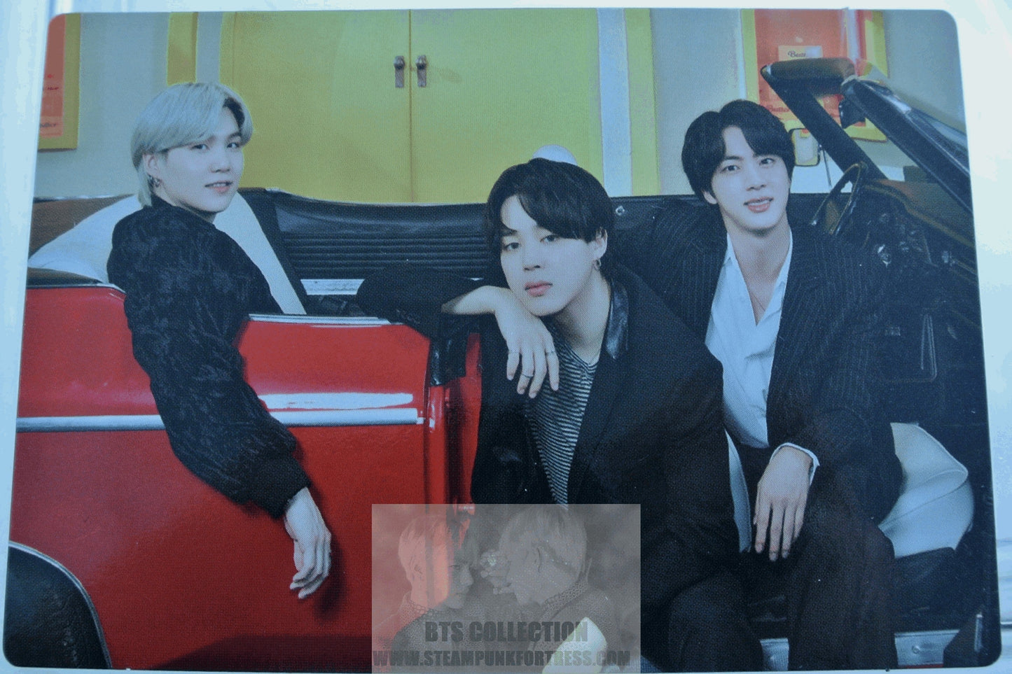 BTS PERMISSION TO DANCE ON STAGE SEOUL PTD JIN KIM SEOKJIN JIMIN PARK SUGA MIN YOONGI 2022 PHOTOCARD PHOTO CARD #1 OF 1 NEW OFFICIAL GROUP UNIT MERCHANDISE