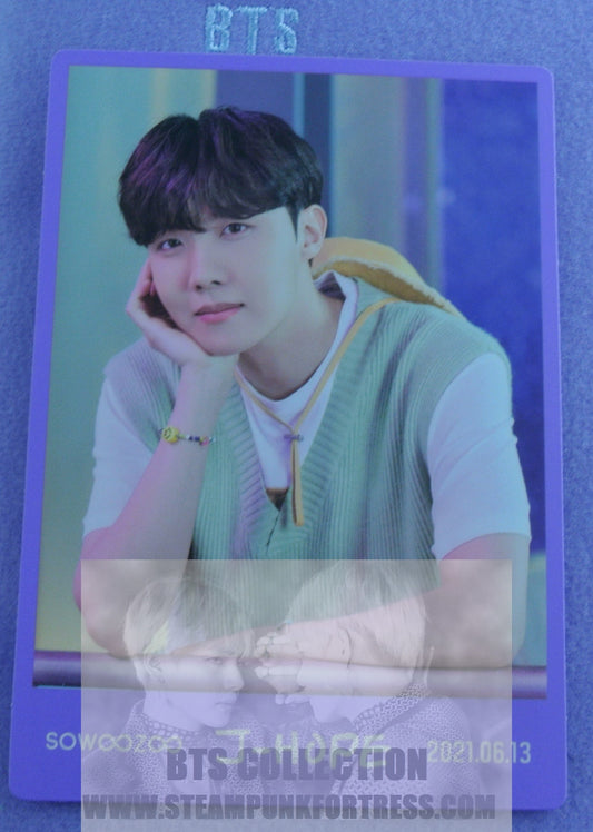 BTS J-HOPE JHOPE JUNG HOSEOK HO-SEOK 2021 SOWOOZOO PHOTOCARD MUSTER PHOTO CARD #1 MESSAGE NEW OFFICIAL MERCHANDISE